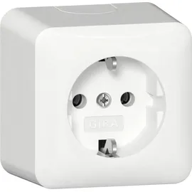 Gira Schuko-Steckdose 1-fach Weiß