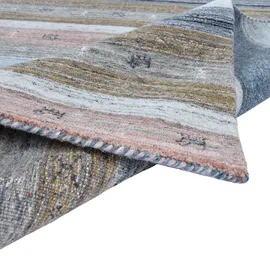 THEKO Wollteppich Nebraska 2498", multicolor 170 H: 1