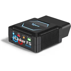 Vgate vLinker FS Bluetooth OBD2 Diagnosegerät Adapter für iOS, Android & Windows