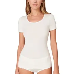 Schiesser Personal Fit Crew Neck Elfenbein Medium Damen