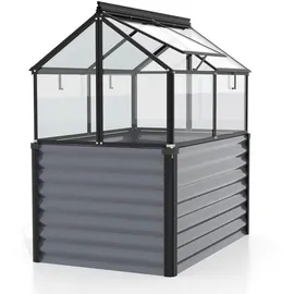 Vitavia Hochfrühbeet Paris Alu schwarz ESG 3 mm 1 m2