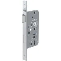 BASI 9210-5512 Einsteck-Zimmertürschloss Silber