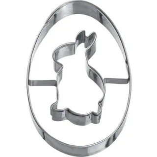 Westmark Ausstechform Osterei mit Hase 36762291 8,0 cm