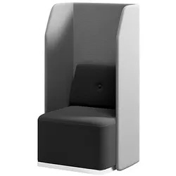 rocada Besprechungsecke Soft Seating schwarz, grau grau Stoff