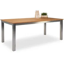 CASANOVA ALBANY Gartentisch 207 x 107 x 15 cm Braun