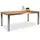 CASANOVA ALBANY Gartentisch 207 x 107 x 15 cm Braun