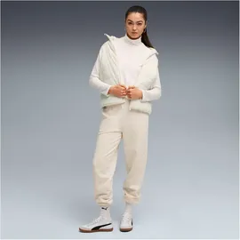 Puma Essentials Small No. 1 Logo Comfort Fleece Jogginghose Damen 87 - alpine snow XS