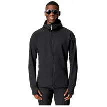Houdini Mono Air Kapuzenfleece - True Black - S