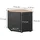 Vicco Eckkommode Betti 78 x 78 cm Anthrazit/Sonoma