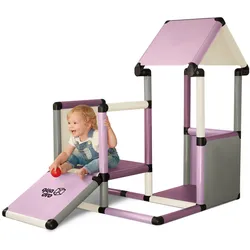 Quadro-Home-ADVENTURE-Set - dunkelrosa