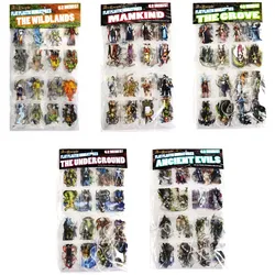 Flat Plastic Miniatures - Fantasy Core Set