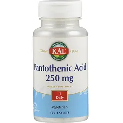 Panthothensäure (Vitamin B5) 250 mg