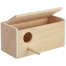 Nobby Wellensittich Nistkasten Loch Links; 28,5 x x 14,0 cm