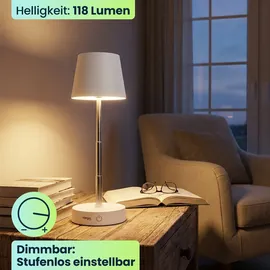 ideoon lights LED Tischleuchte Weiß