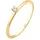 Elli DIAMONDS Elli DIAMONDS Ring Verlobung Solitär Diamant (0.015 ct.) 585 Gelbgold Ringe Damen