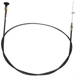 URPIZY Choke-Kabel, universales Push-Pull-Choke-Kabel für Fahrrad, Auto, LKW, Motordrehzahl oder Choke-Kontrolle, langlebige Ersatzteile (4 Meter)