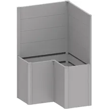 Biohort Belvedere L100 102 x 91 x 102 cm Silber