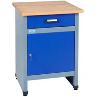 KÜPPER Werkbank Stahl 12390 1 Schublade 1 Tür 300 kg Traglast blau