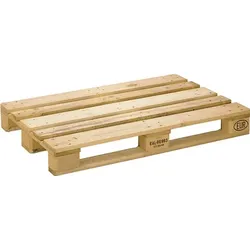Poolflachpalette L1200xB800xH144mm Trgf.1.000kg 3 Kufen HO natur - PA8001