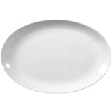 SELTMANN WEIDEN Platte oval 28 cm Lido Weiss Uni 00003