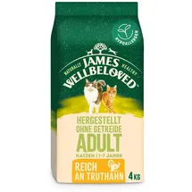 James Wellbeloved Trockenfutter ohne Getreide Truthahn 4 kg