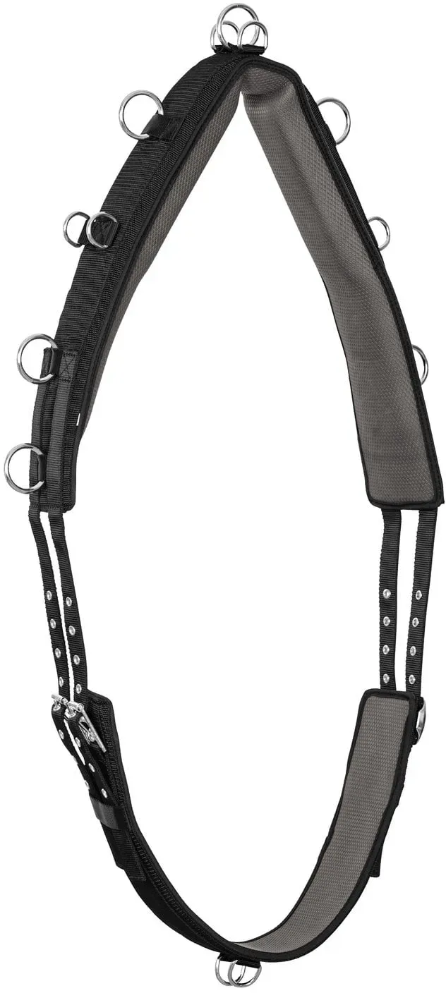 Horse-friends Longiergurt schwarz Mini-Shetty