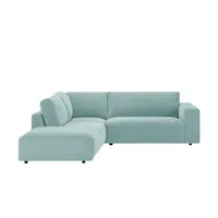 Musterring Ecksofa Lucia ¦ türkis/petrol ¦ Maße (cm): B: