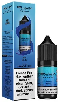 Mr. Blue NicSalt Liquid by Elux 10ml / 20mg