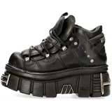 New Rock M-106-S112 Herren Weit Schwarz 43