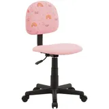 CARO-Möbel Alpaca Drehstuhl Pink Kinder