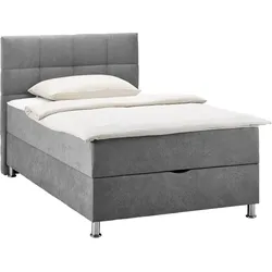 Boxbett in Grau ca. 140x200cm
