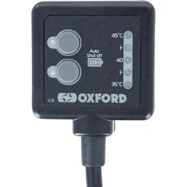 Oxford Evo Adventure Heizgriffe Hotgrips, beheizbare Fahrradgriffe, schwarz