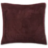 BestLivings Kissenhülle Kuschel ca. 50x50cm rotbraun mit Füllung
