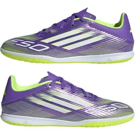 adidas F50 Club IN Navy Navy 13 - Purple Rush/FTWR White/Lucid Lemon, 48 2/3