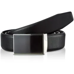Ledergürtel LERROS "LERROS Citybelt *Elegance*", Damen, Gr. 110, schwarz, Kunstfaser, Gürtel