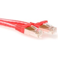 Act Red 15 meter SFTP CAT6A patch cable snagless