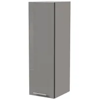 Feldmann-Wohnen Küchenhängeschrank, Grau, Weiß, Holz, Rechteckig, 30x96x32.5 cm, Küchen,