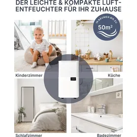 Comedes Luftentfeuchter Comedes Demecto 12 bis 25m2, 12 Liter/Tag - Weiß