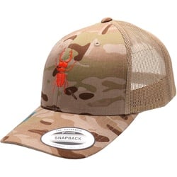 ArmyBug Statement Trucker Cap desert