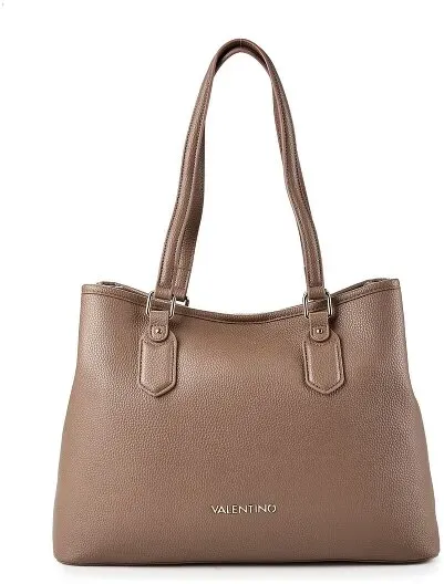 Valentino Brixton Shopper Tasche 37 cm  grau