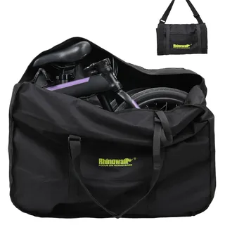 BAIGIO Klapprad Transporttasche Fahrrad Reisetasche für 16- 20 Zoll Faltrad Wasserabweisend Faltbar Tragetasche Fahrradtasche Schutzhülle Tasche Abwahrungstasche für Transport, Flugzeug Auto U-Bahn