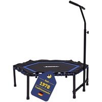 Best Sporting Fitness und Sport Trampolin mit Griff I hochwertiges Sport Trampolin Indoor I Fitness Trampolin 120 x 108 cm I Trampolin Fitness mit verstellbarem Griff I Sportgeräte Zuhause