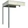 SKANHOLZ Seitliche Überdachung für CrossCube 168 x 169 cm Grau