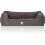Knuffelwuff Hundebett Leano XXL 120 x 85 cm schwarz