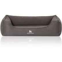Knuffelwuff Hundebett Leano XXL 120 x 85 cm schwarz