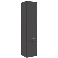Evenes Hochschrank Serie MBK, 2 Türen, anthrazit matt, Anschlag