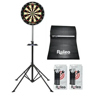 Roleo Winmau Blade 6 + Dartständer + Roleo Dartmatte + 2 Satz