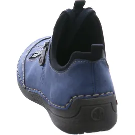 Rieker Schnürschuh Damen Blau 38