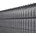SOLID Sichtschutz HDPE 160 anthrazit