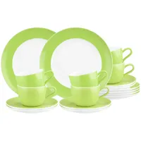 SELTMANN WEIDEN Liberty Pure Colors Kaffeeservice 18-tlg. lime green